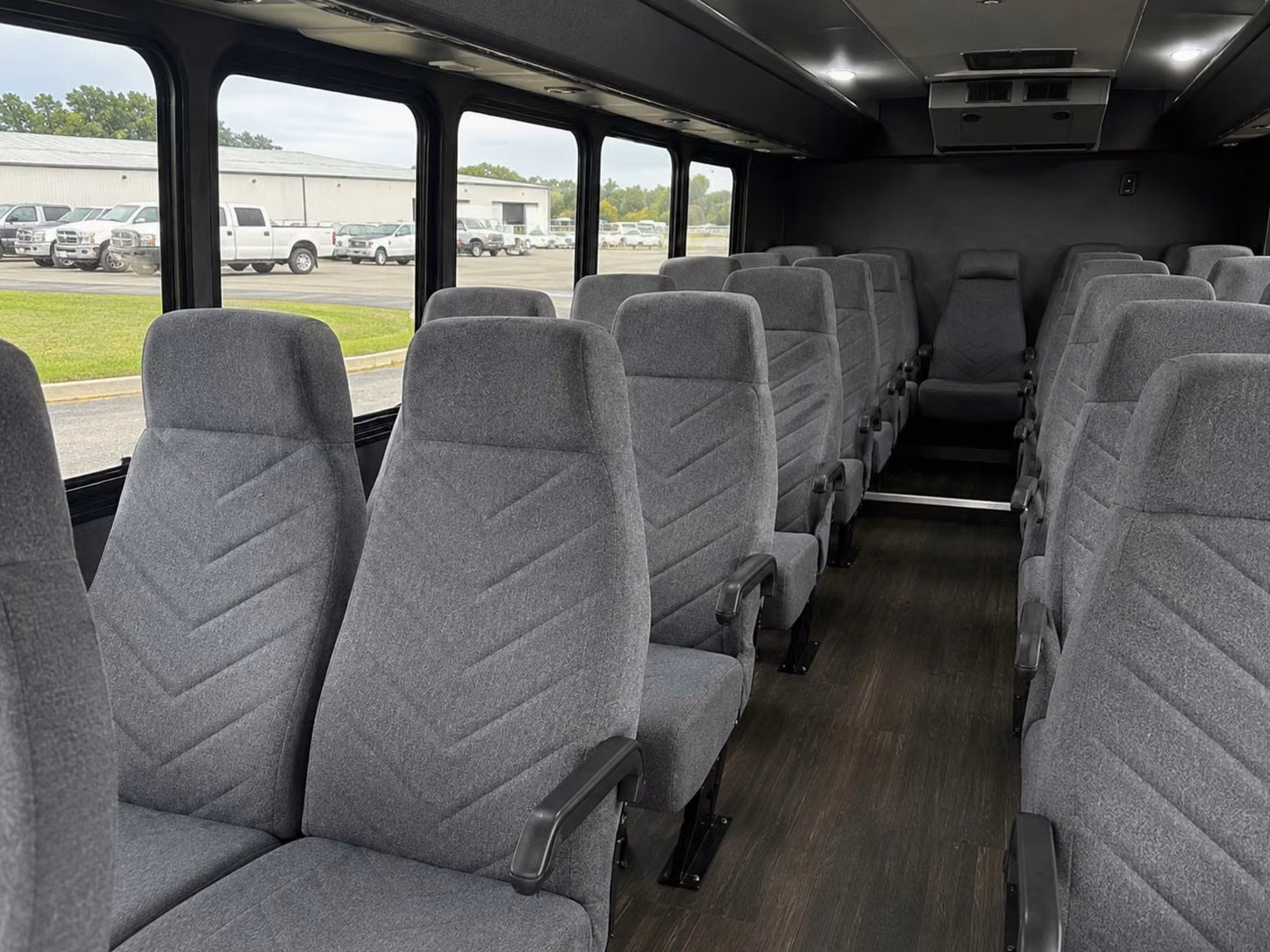 18 passenger minibus inside