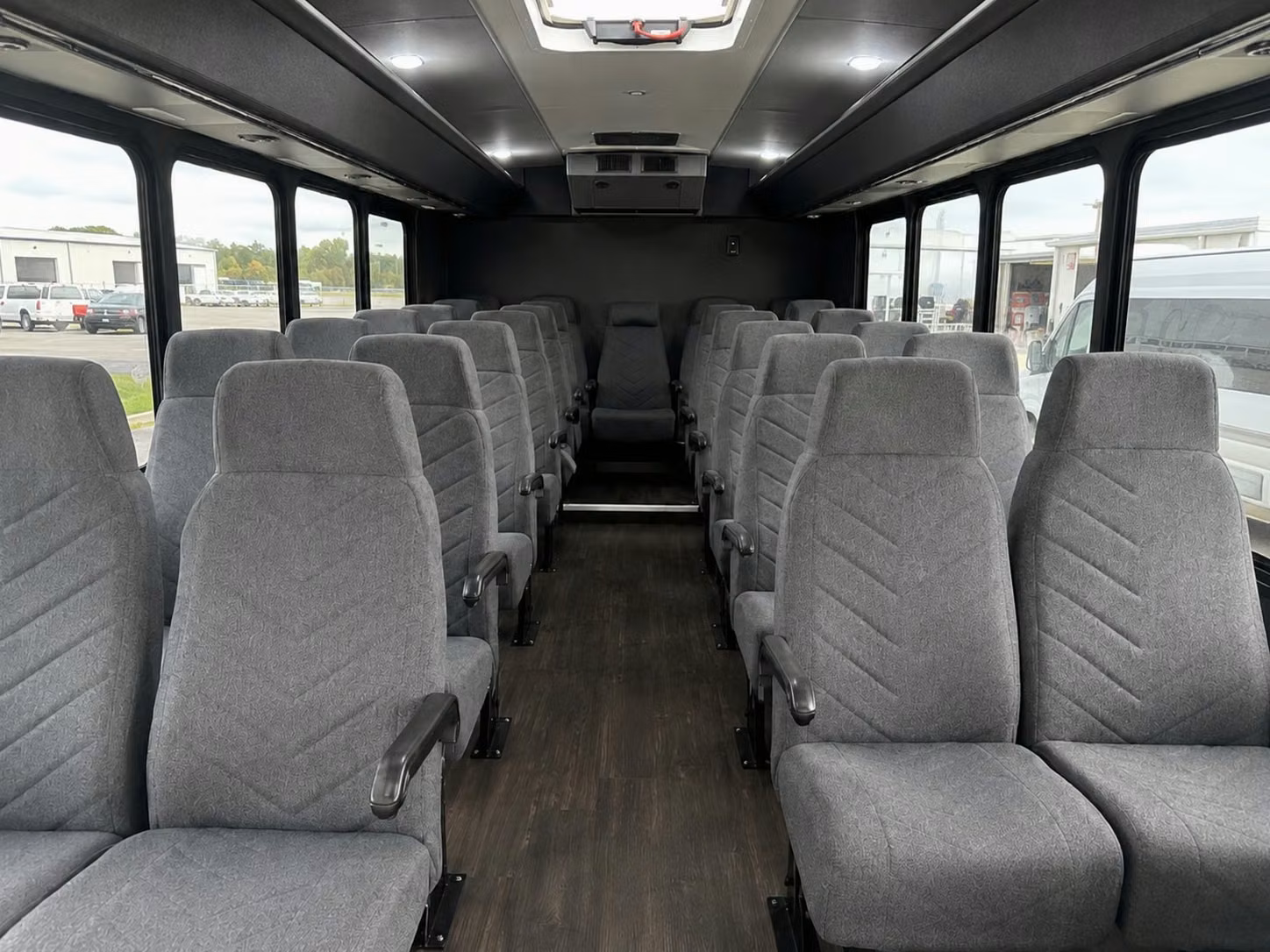 20 passenger minibus interior