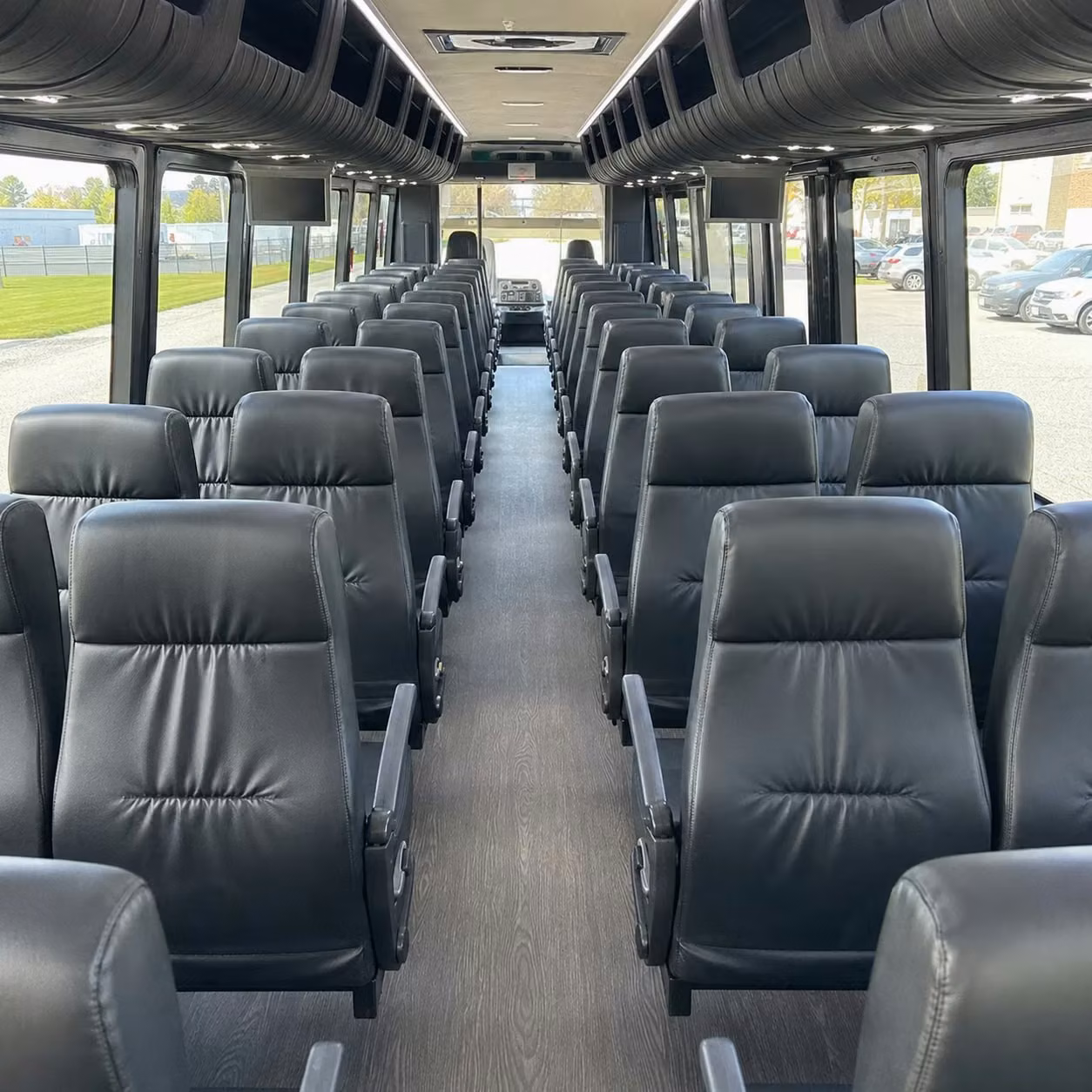 30 passenger minibus interior