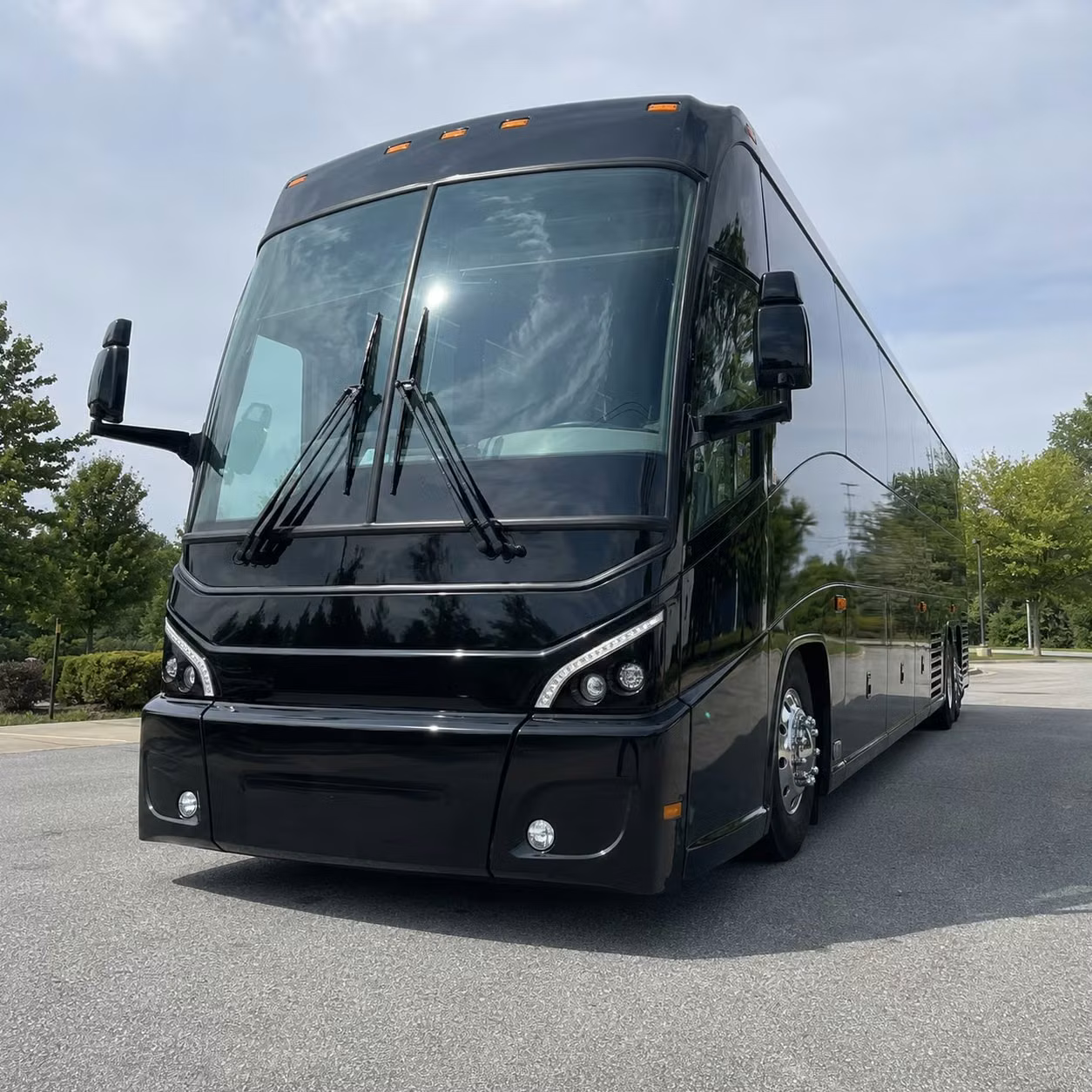 56 passenger charter bus