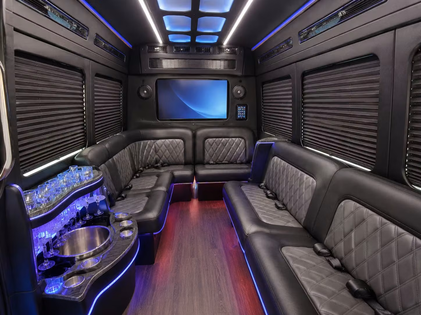 sprinter limousine inside