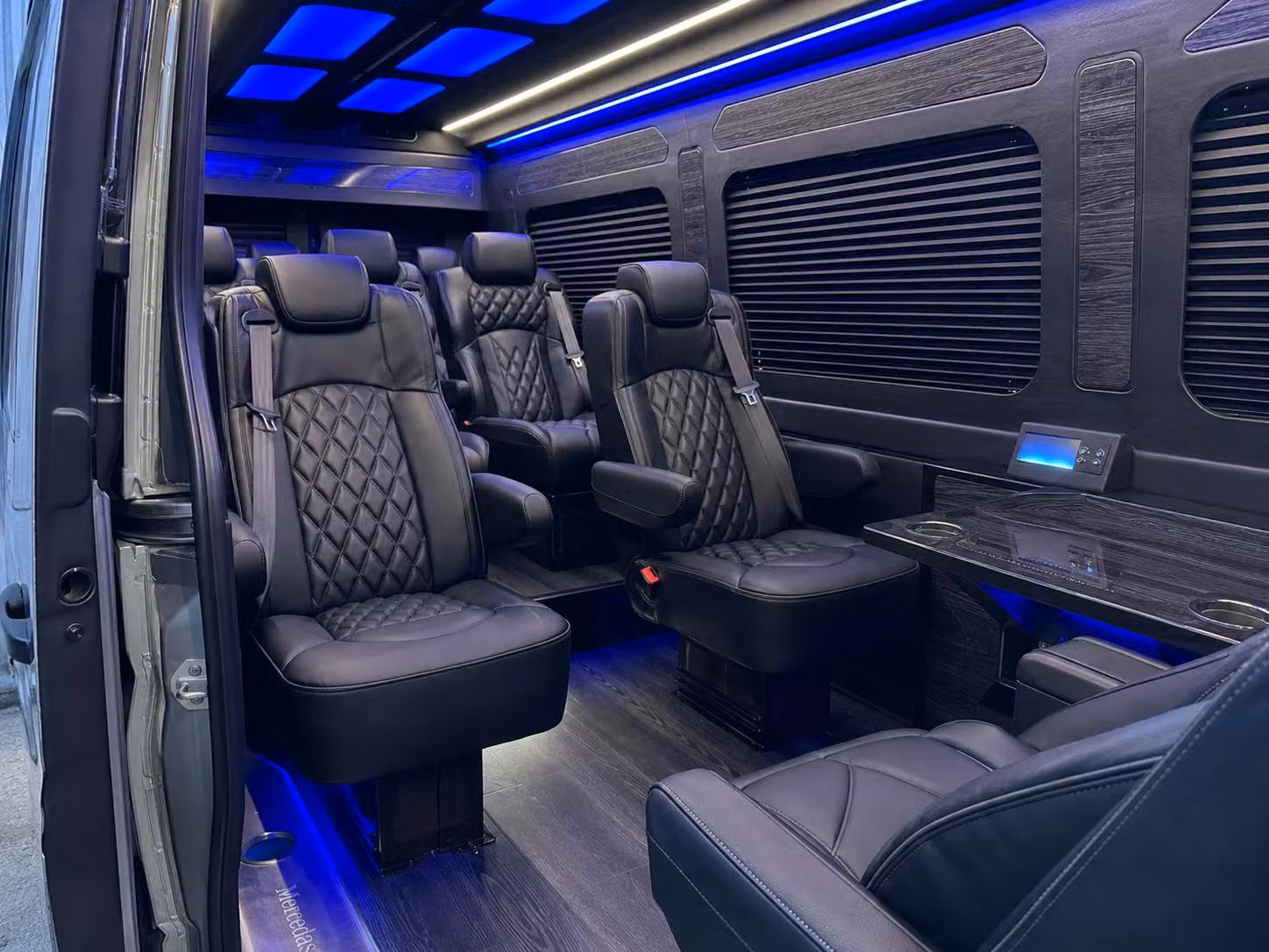 sprinter van transportation for groups and events across plantation